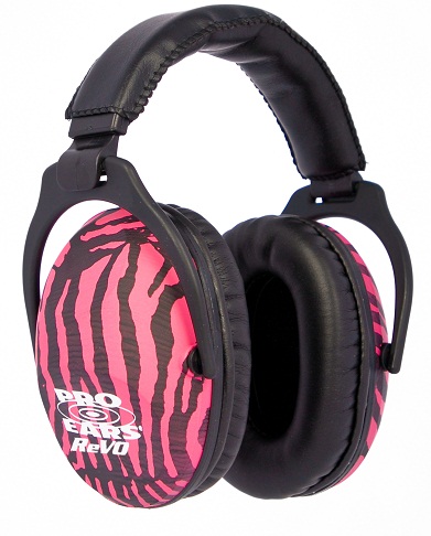 Наушники пассивные Pro Ears ReVO, розовая зебра