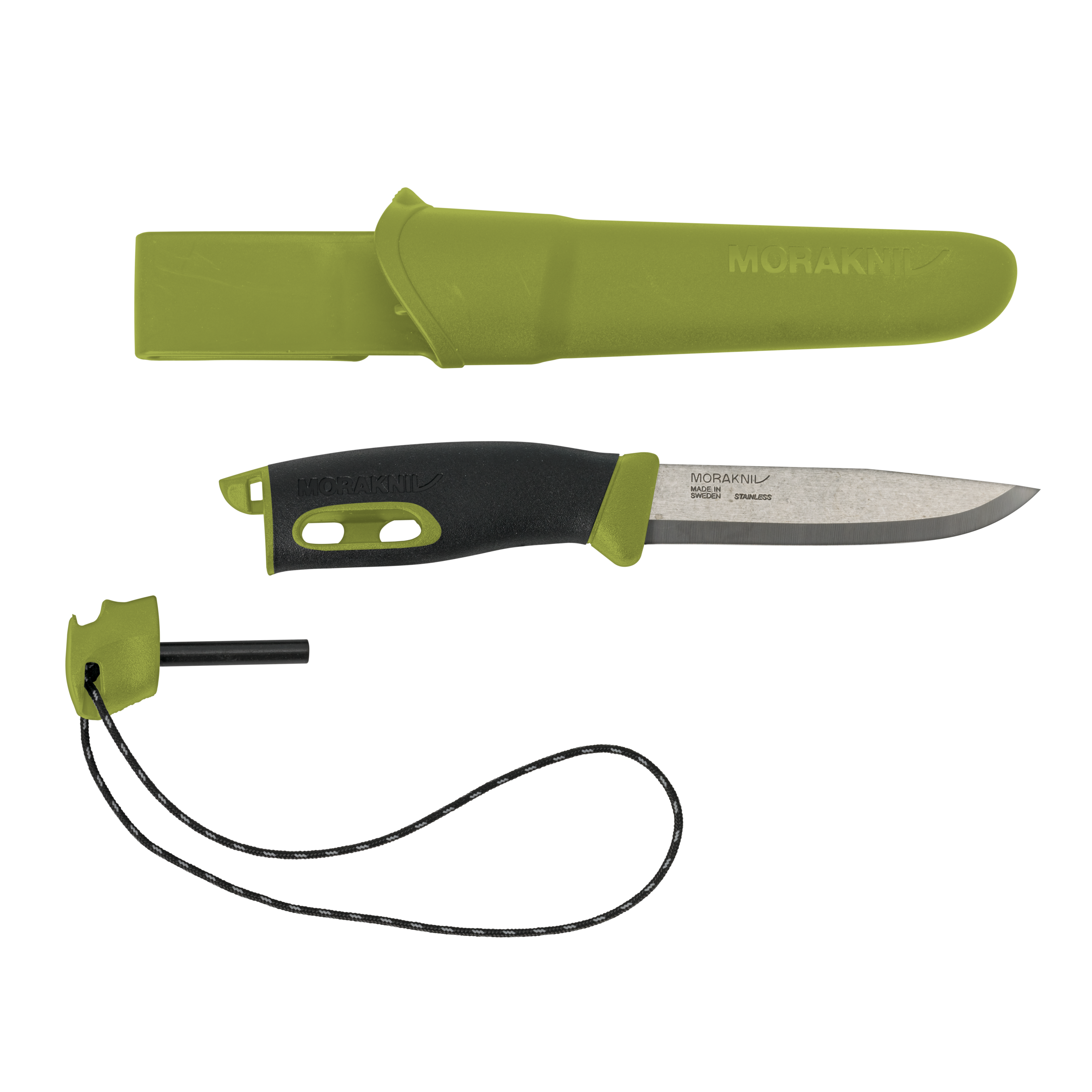 Нож Morakniv Companion Spark (S), зеленый