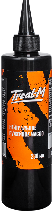 Нейтральное ружейное масло Treal-M, 230 мл