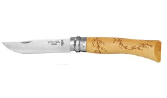 Нож Opinel №07 Nature, листья