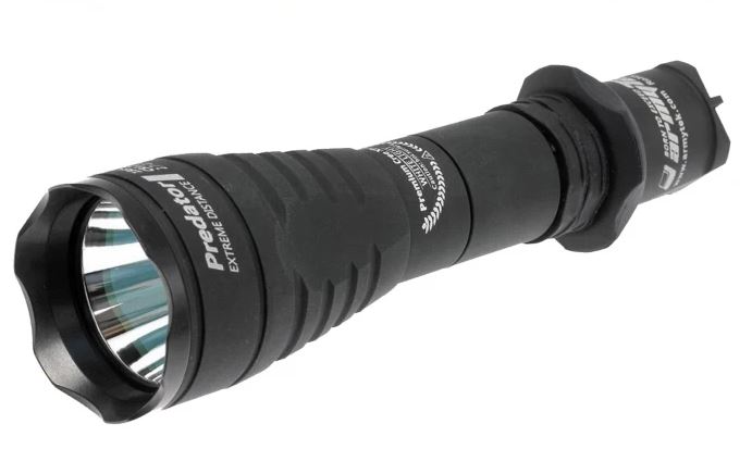 Фонарь подствольный Armytek Predator XP-L HI, 1000 lm, белый, до 437м, 1x18650 (не входит в комплект), IP68, 135г, F01603BC