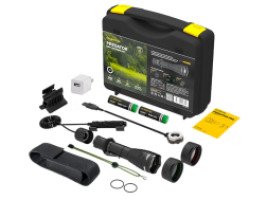 Фонарь подствольный с комплектом Armytek Predator Pro Magnet USB Extended Set XHP35, 1500 lm, белый, до 501м, IP68, 136г, F07302C