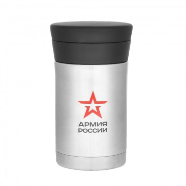 Термос для еды АРМИЯ РОССИИ (THERMOS) "Полевой" нерж.сталь, 0,5л