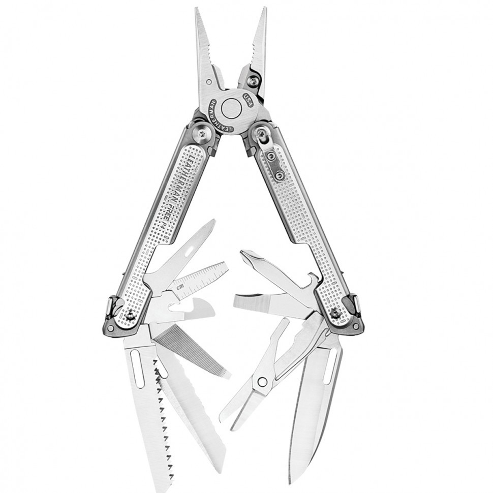 Мультитул LEATHERMAN FREE P4, 21 инстр, 10,8см, чехол нейлон